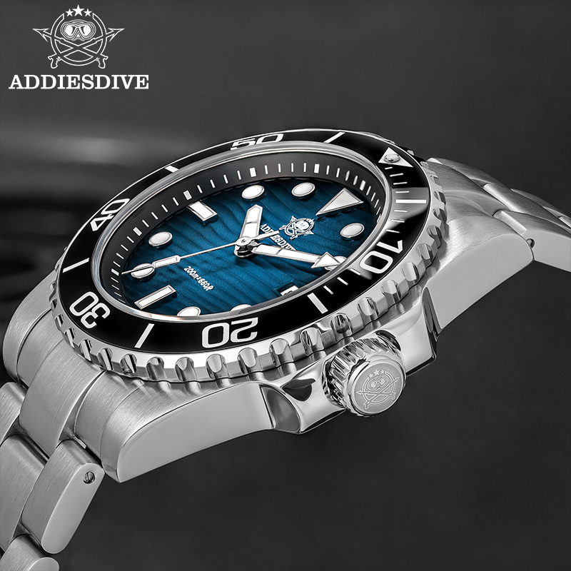 ADDIESDIVE Men's 2115 Quartz W - огляд і ціна Luxury Watch With Bracelet